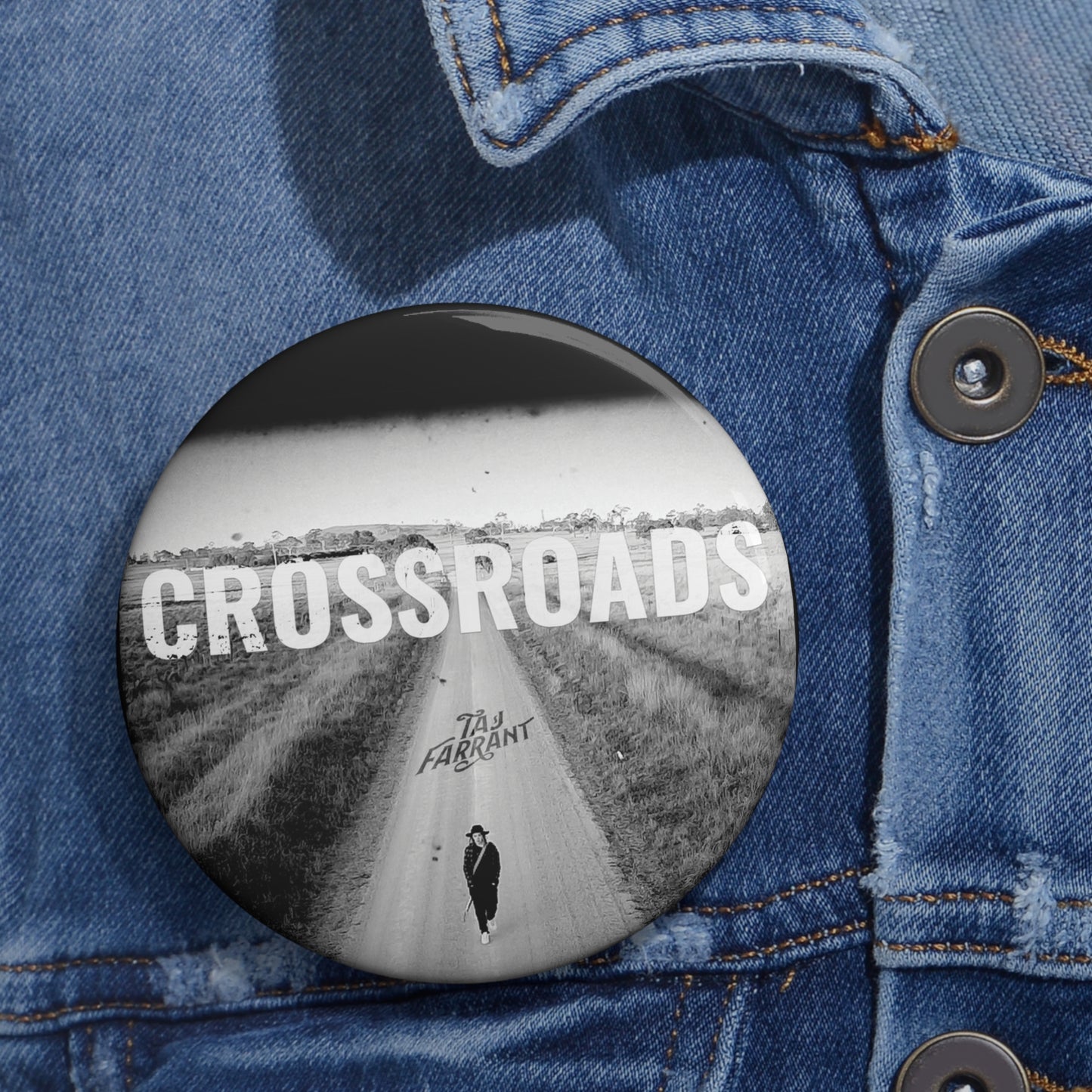 Crossroads Album Art (Collectors Pin)
