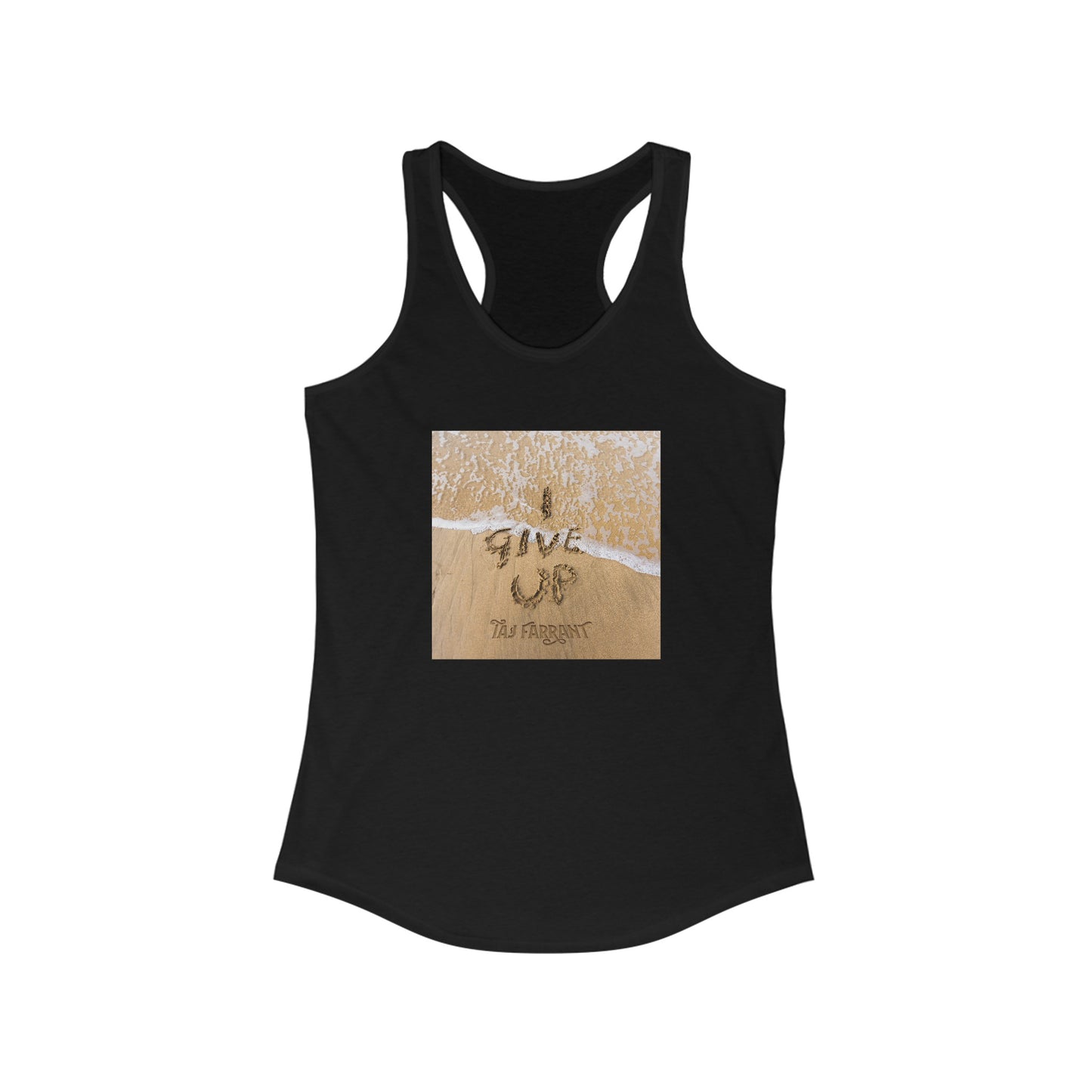 "I Give Up" Album Artwork Women's Tank