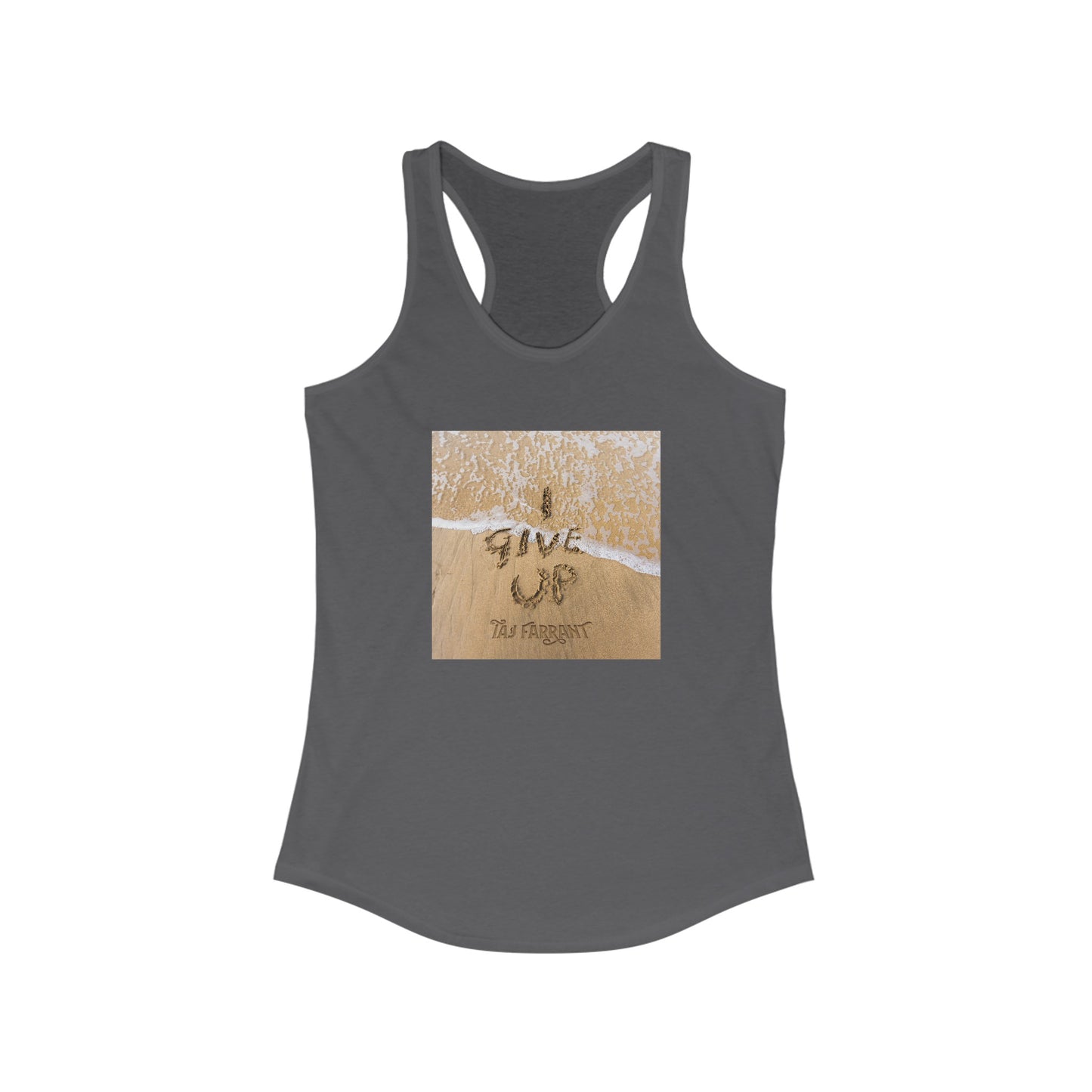 "I Give Up" Album Artwork Women's Tank