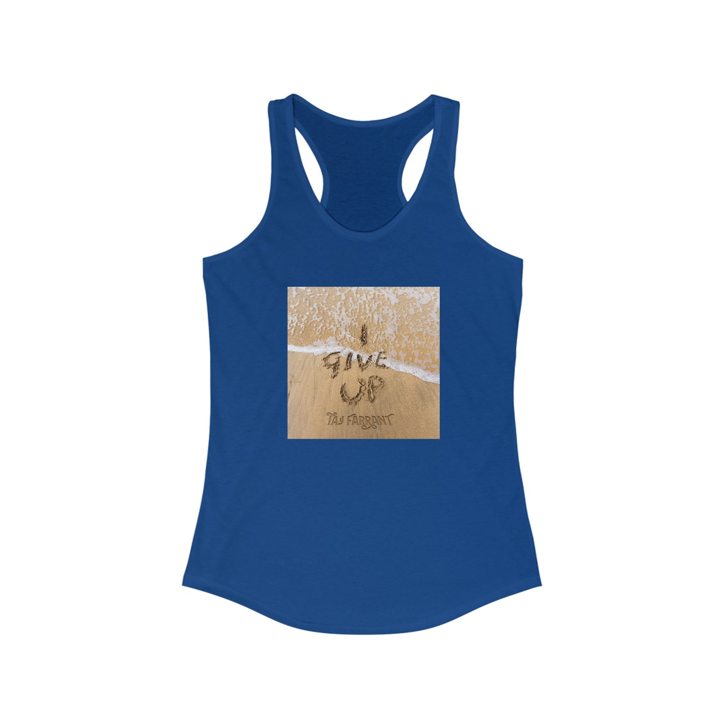 "I Give Up" Album Artwork Women's Tank