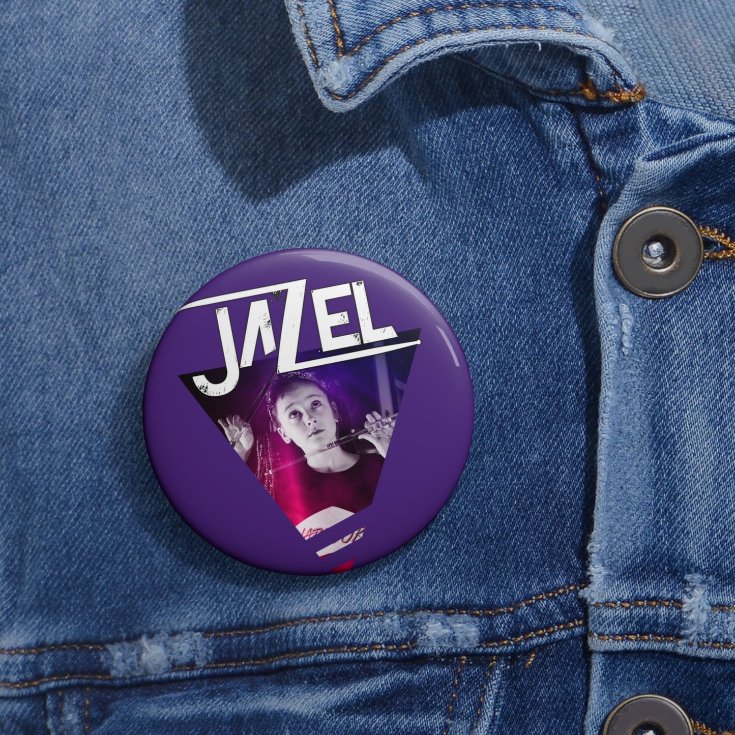 Jazel #1 Button