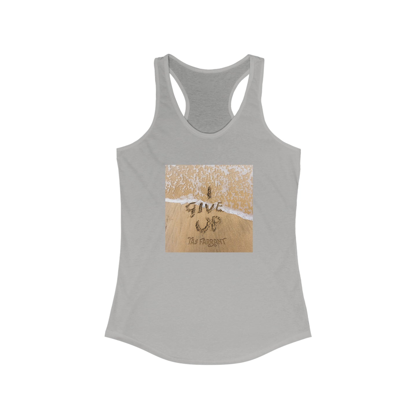 "I Give Up" Album Artwork Women's Tank